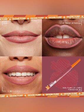 New NYX Professional Makeup Duck Plump Plumping Lip Liner Pinkjection - 0.01oz: